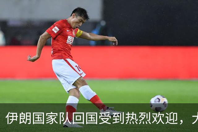 伊朗国家队回国受到热烈欢迎，大批球迷接机